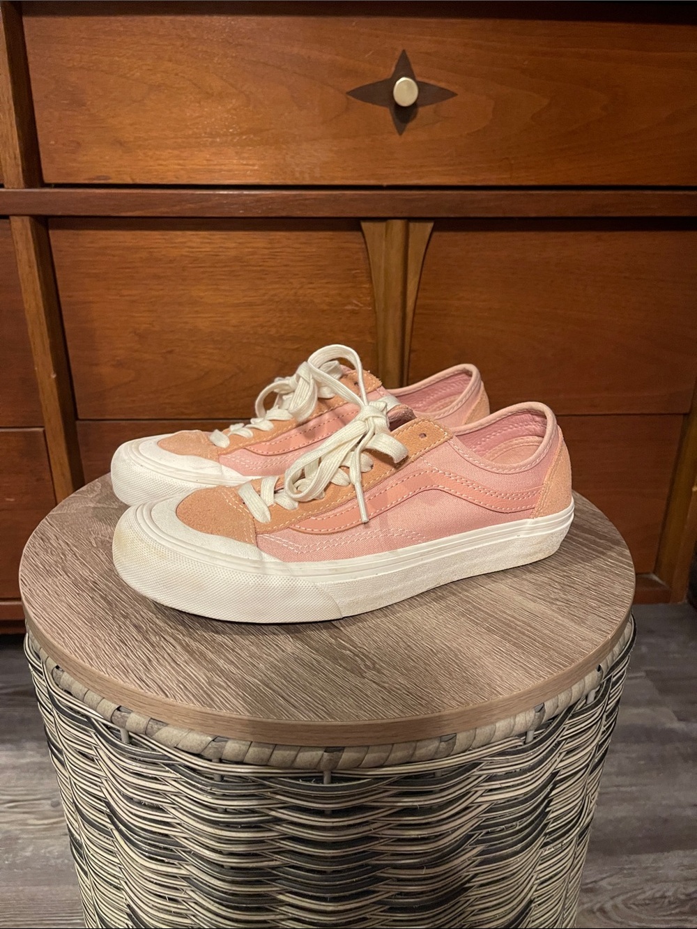 Vans Style 36 SF pink low-top sneakers